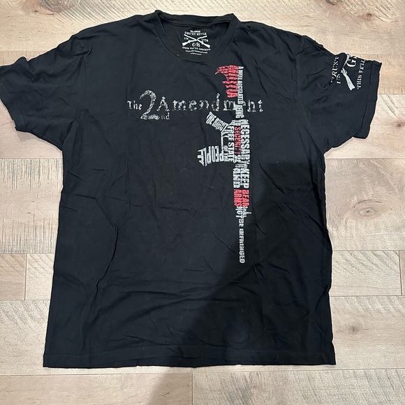 Grunt Style Other - GRUNT STYLE Grunt Style Second Amendment 2.0 T-Shirt - XL - Black 1776